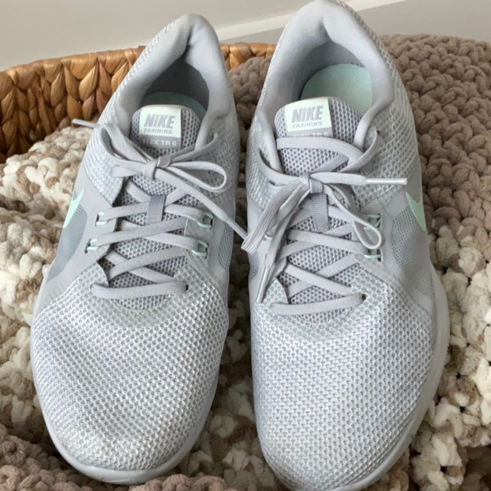 Nike Gray Athletic Shoes